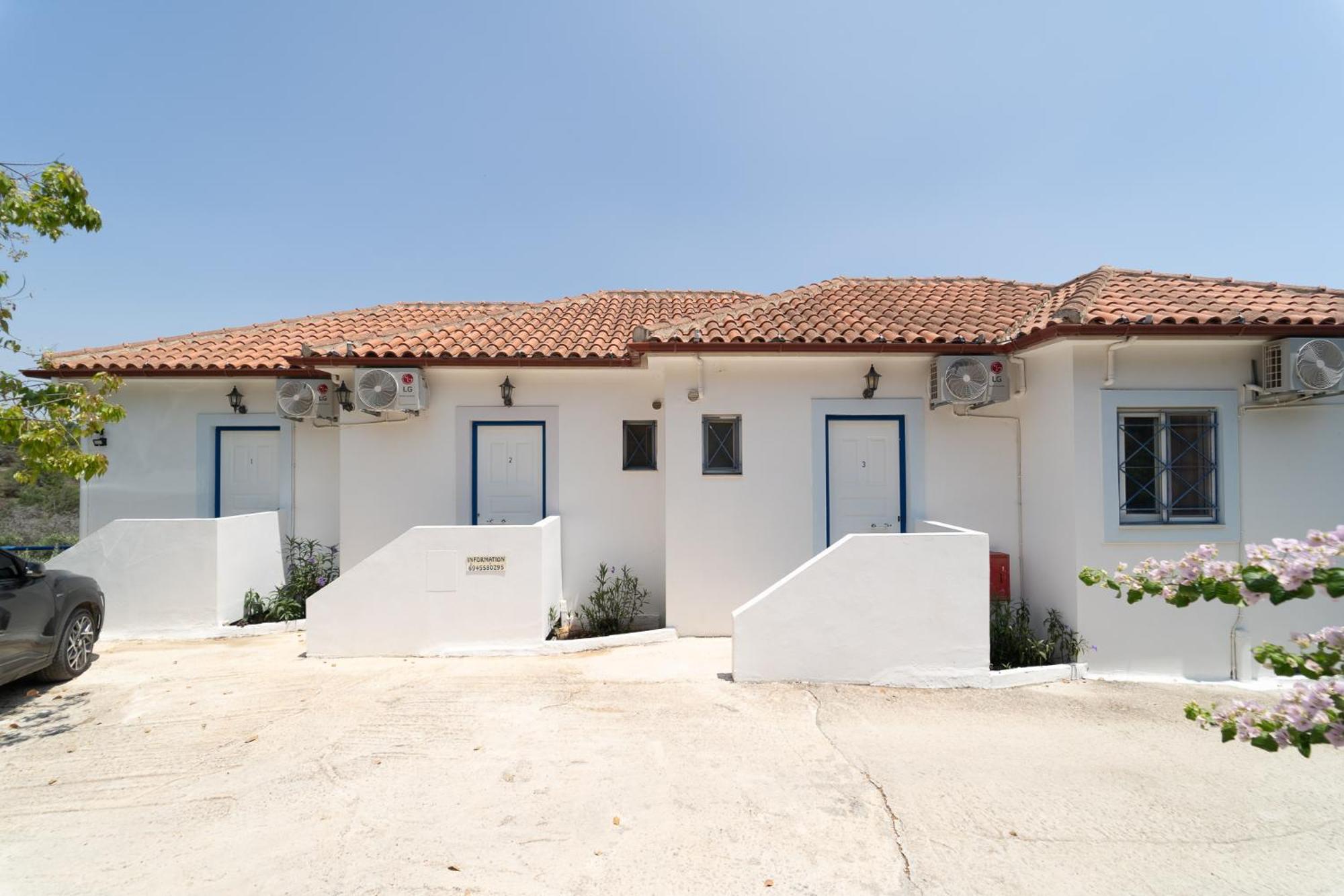Blue Houses Maisonettes Kamária Extérieur photo